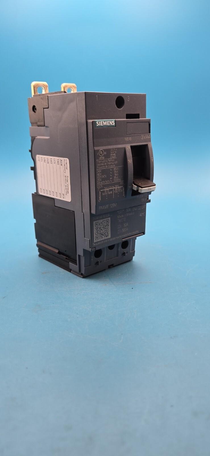 BRKR 3VA41 2P 50A 35KA FTFM LD LUG