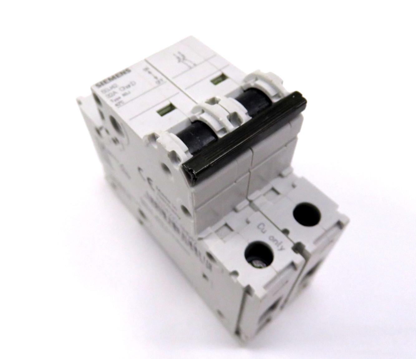 MCB 5SJ4 2P 480/277 32A 10K D-TRIP