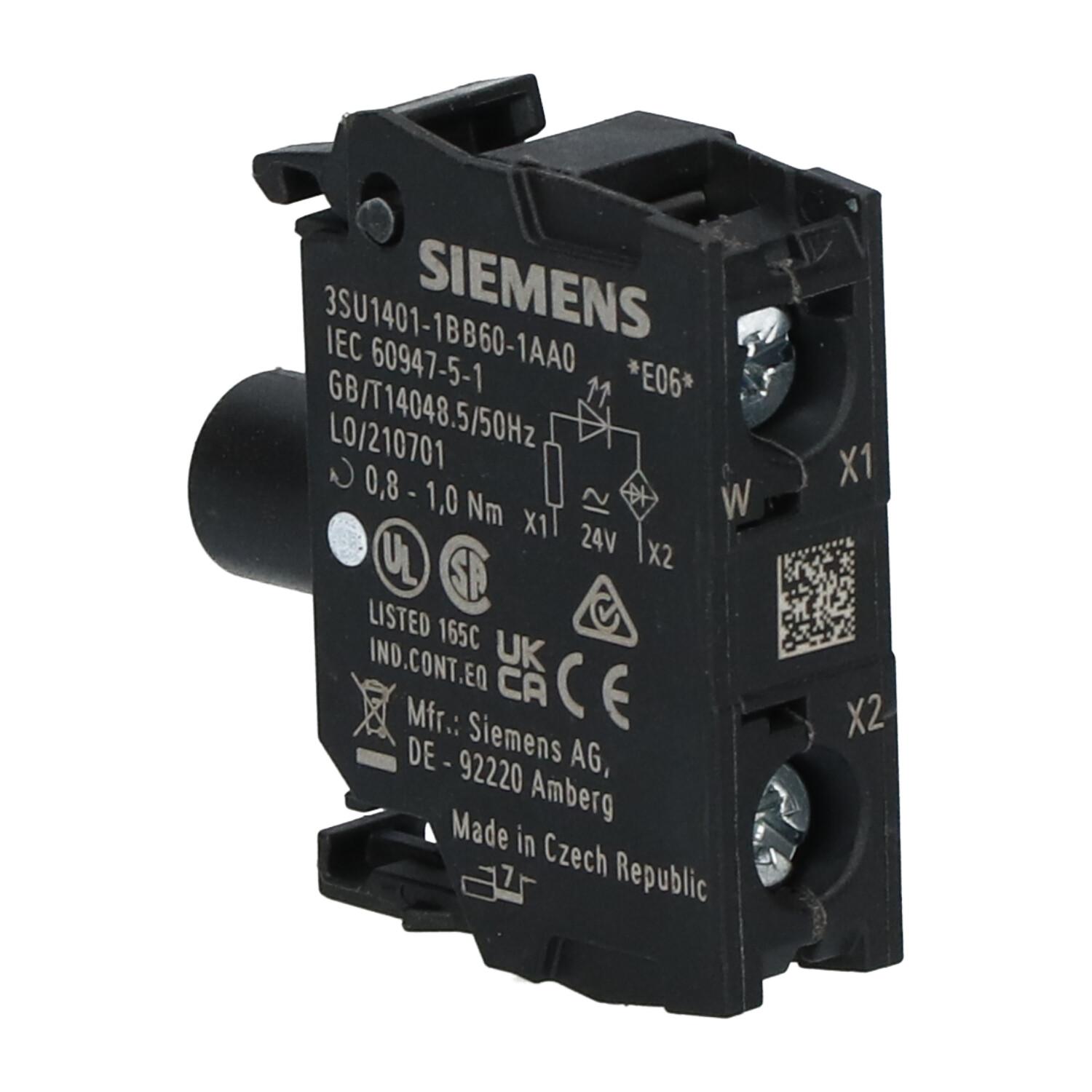 LED MODULE, WHT, 24V UC, SCREW TERMINAL