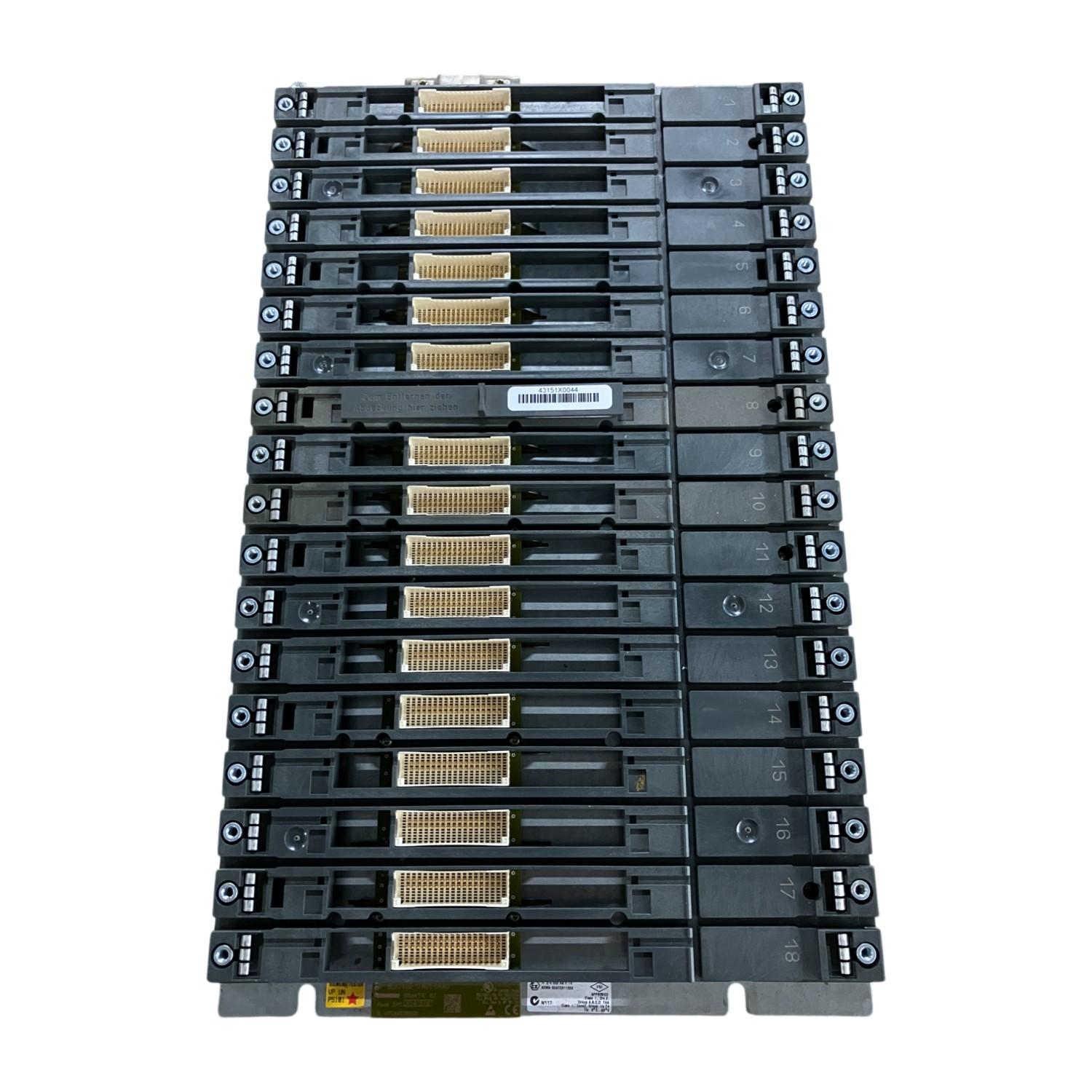 RACK ER1 EXP 18-SLOTS 2-RED PS S7400