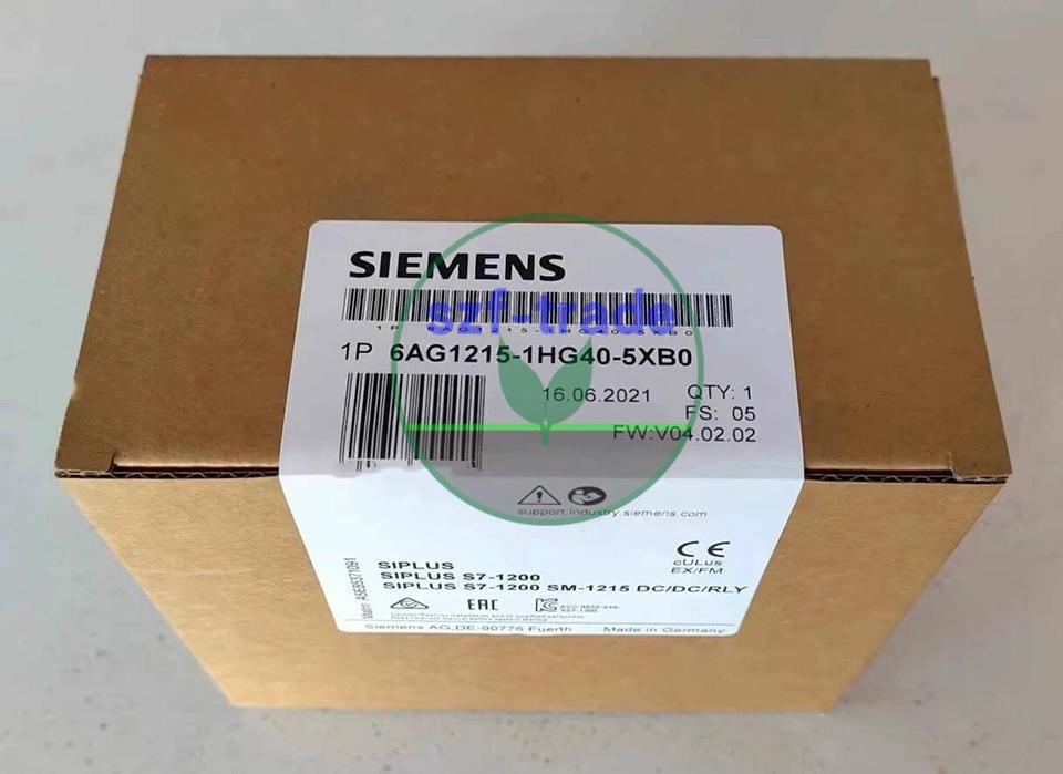 SIPLUS S7-1200 CPU 1215C DC/DC/RLY