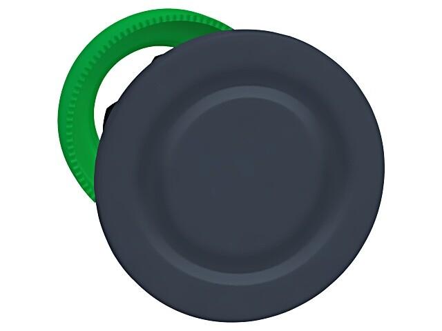 Blanking plug, Harmony XB5, Harmony XB4, dark grey, flush, 30mm, mounting and fixing accessory, set of 5
