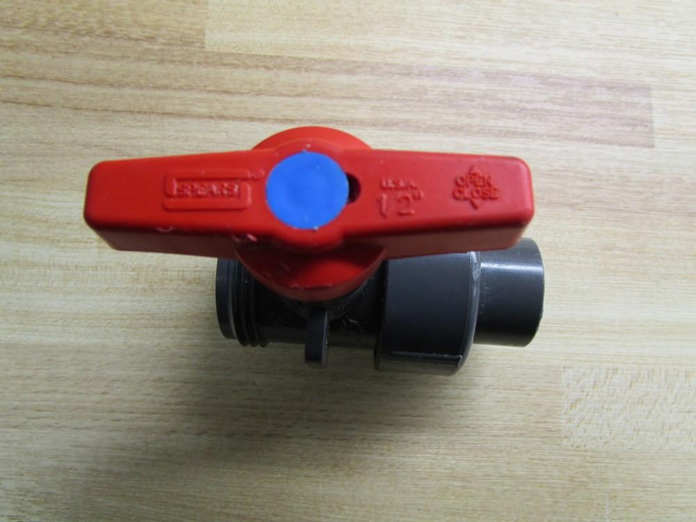 1/2 PVC TU2K IND BALVLV SOC/FPT EPDM