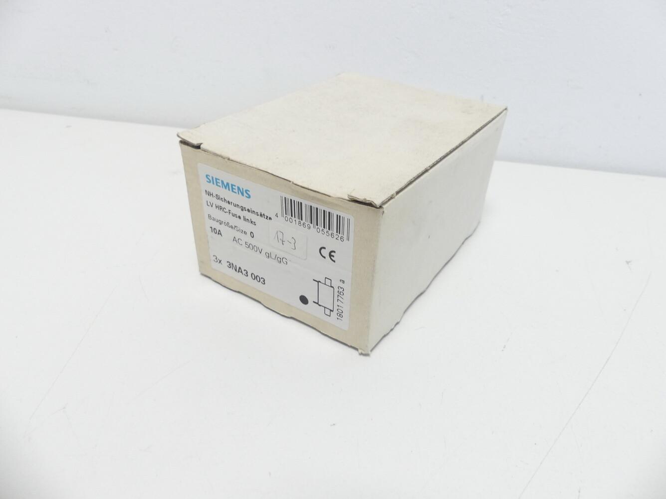 FUSE LINK, LV HRC, 10A, 500VAC, 440VDC