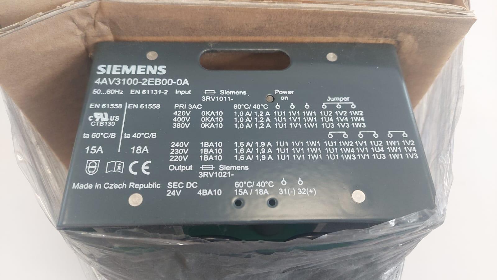 PWR SY, 3-PH, 400/230VAC IN, 24VDC SEC