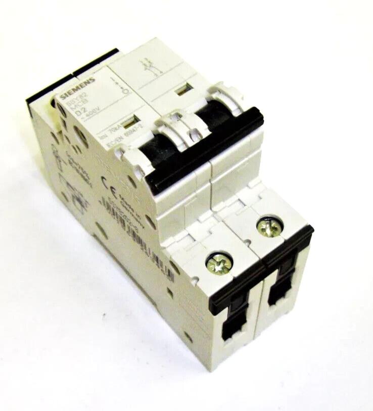 SUP PTOR 5SY8 2P 480V 2A 5K D-TRIP