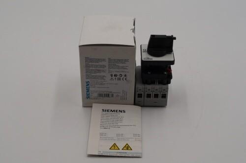 Main switch 3-pole + N Rated