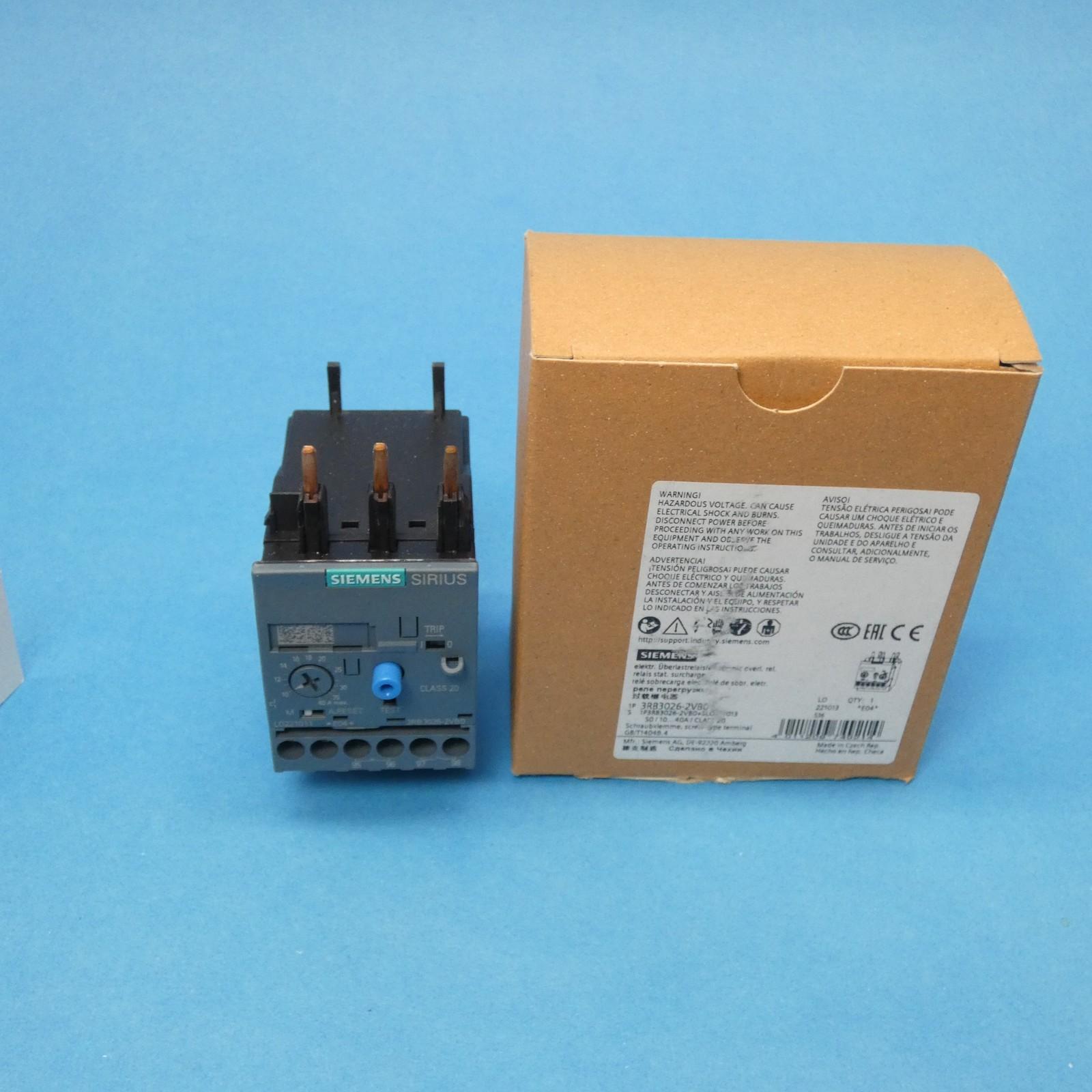 OVERLOAD S.S. CL20 S0 10-40A SCREW