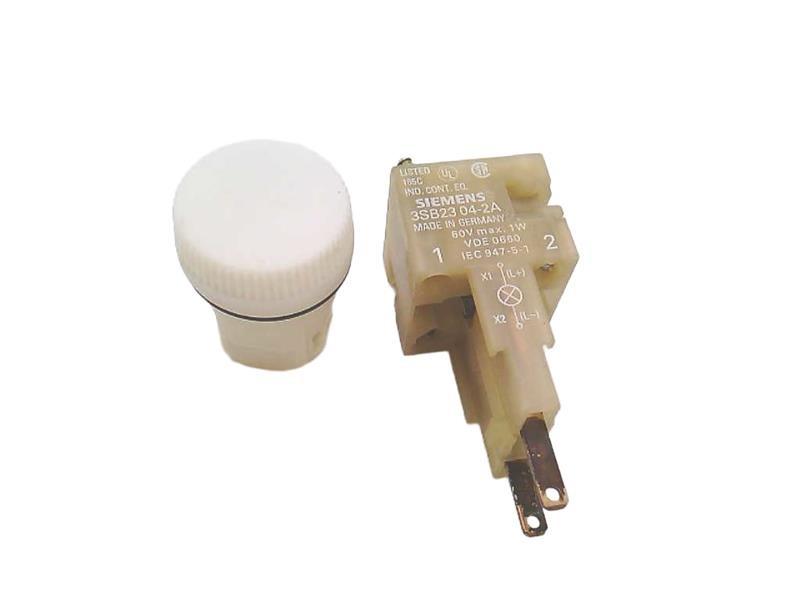 PILOT LIGHT, BLU, FV W/ 24V BLB, RINGS