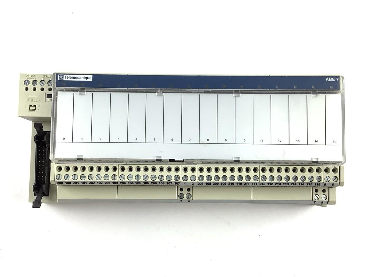 ABE7P16T212 TELEFAST ABE7 TELFAST ABE7 EMBASE POUR RELAIS