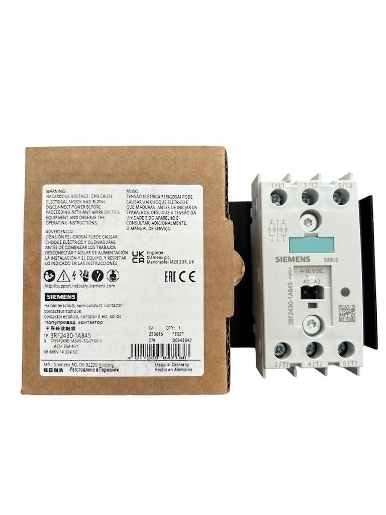 SS CONT, 30A, 48-600V, 3P, 4-30VDC, ZP, SCREW