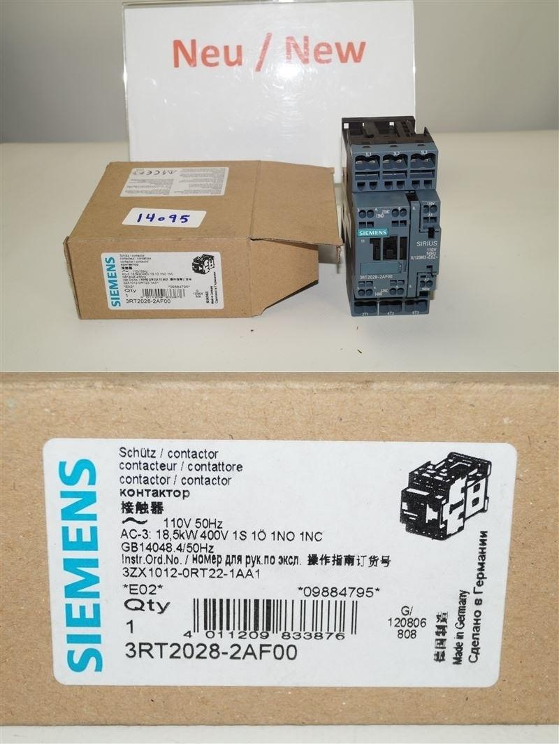 CONTACTOR S0 38A 110VAC 1NO/1NC SPRG