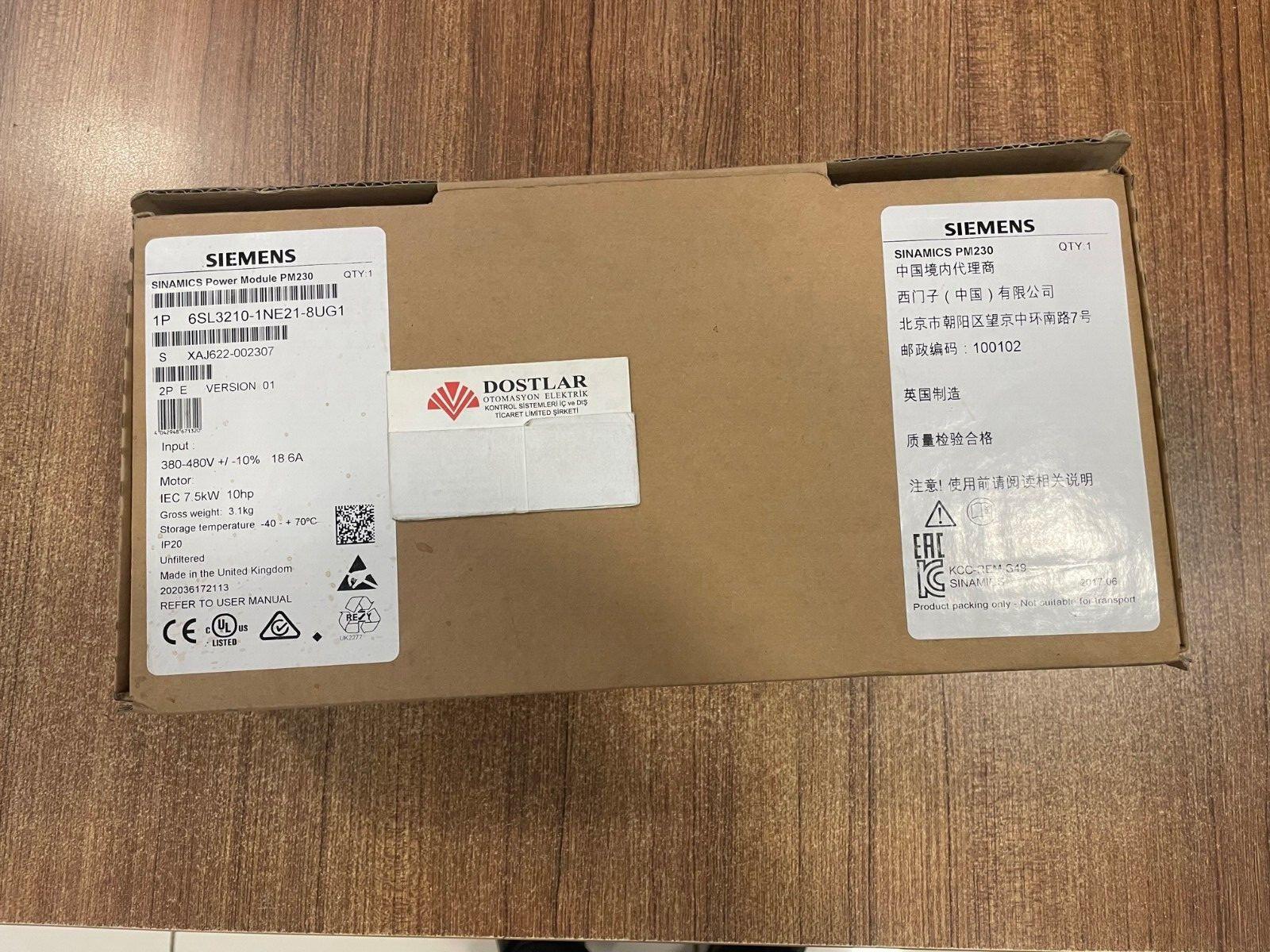 SINAMICS PM230 IP20-FSB-U-400V-7.5 KW