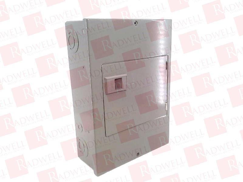 Load center, QO, 1 phase, 8 spaces, 16 circuits, 100A fixed main lugs, NEMA1, door surface cover, UL