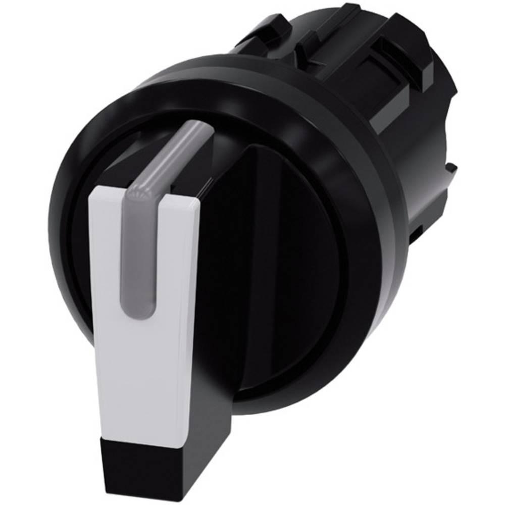 SEL SW, 3POS, MTND, SHORT HANDLE, WHT