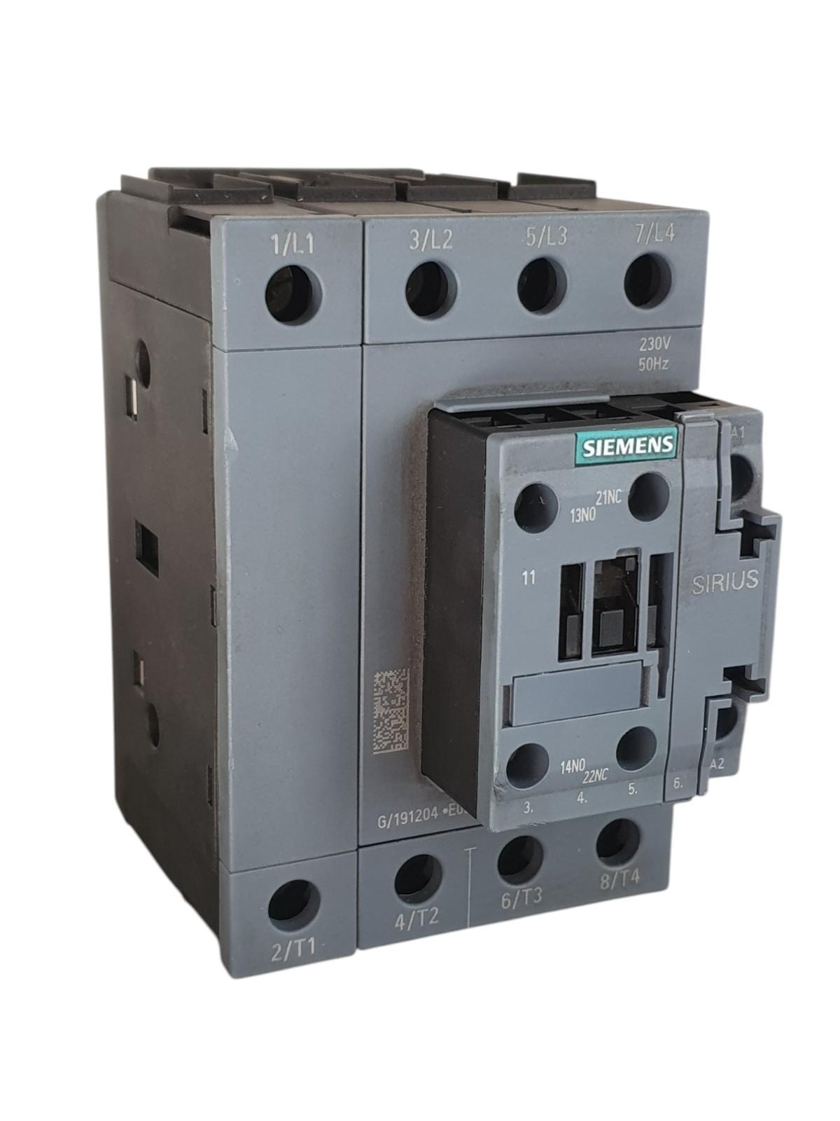 CONTACTOR RES S2 105A 4P 230VAC 1NO/1NC