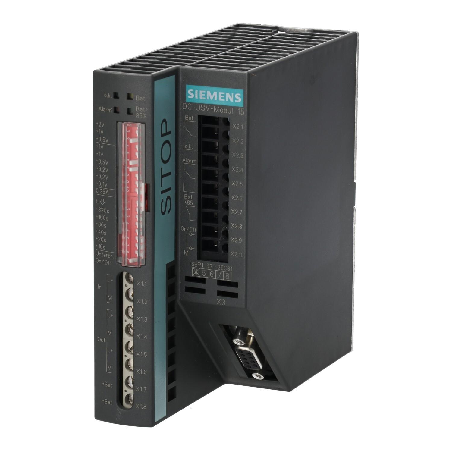 SITOP POWER DC UPS MODULE 24V/15A
