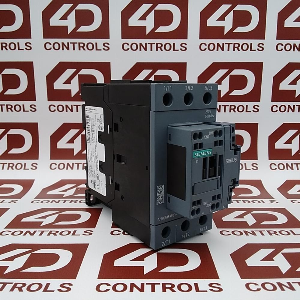 CONTACTOR S2 65A 230VAC SPRING 1NO/1NC