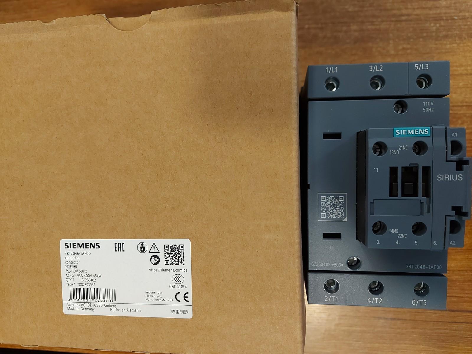 CONTACTOR.AC3:45KW.1NO+1NC.110VAC 50HZ