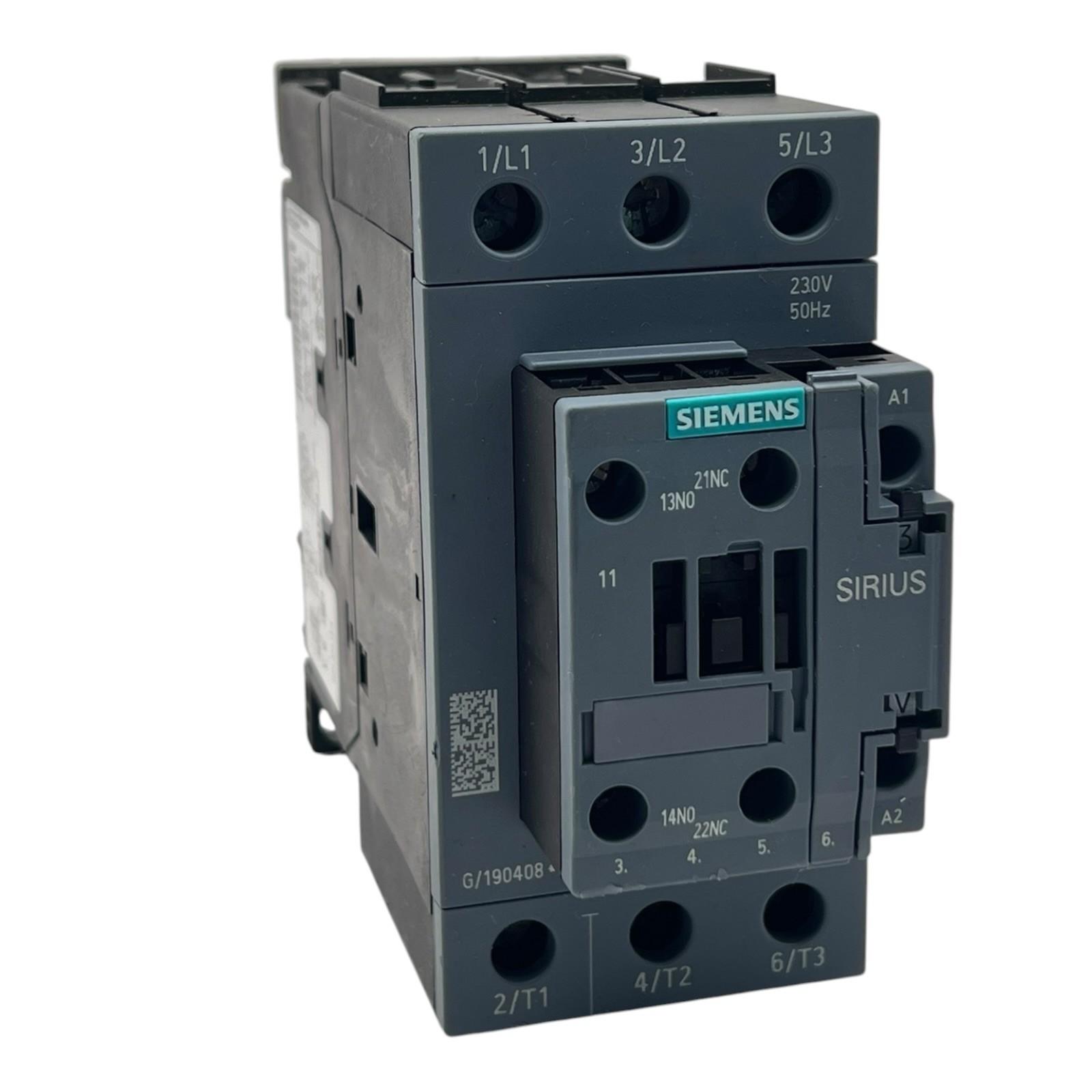 CONTACTOR S2 65A 230VAC VAR SCRW 2NO/2NC