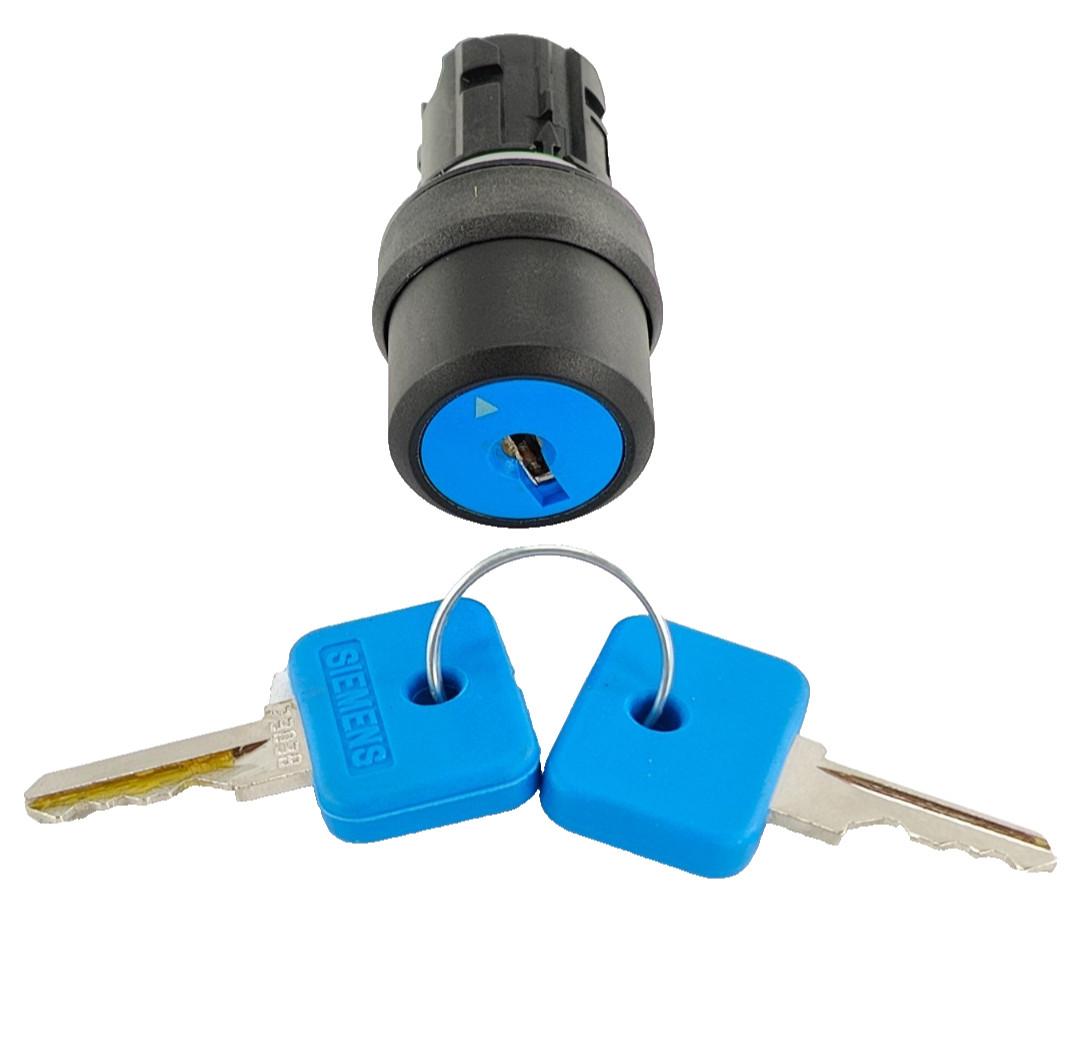 KEY SW, 2POS, MTND, KEY REMOVAL IN LEFT