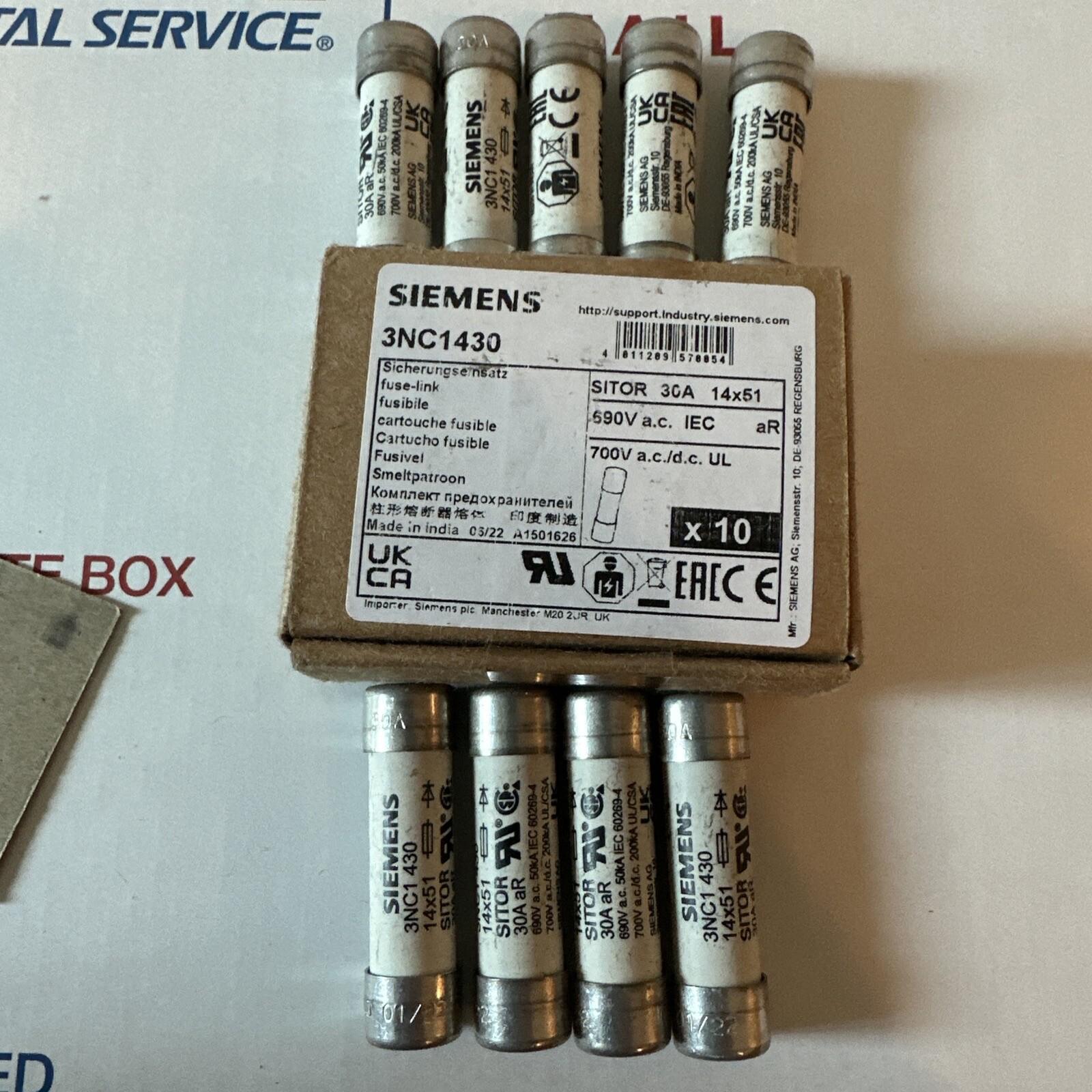 FUSE LINK, SITOR, 30A, 690V AC, 14 X 51MM