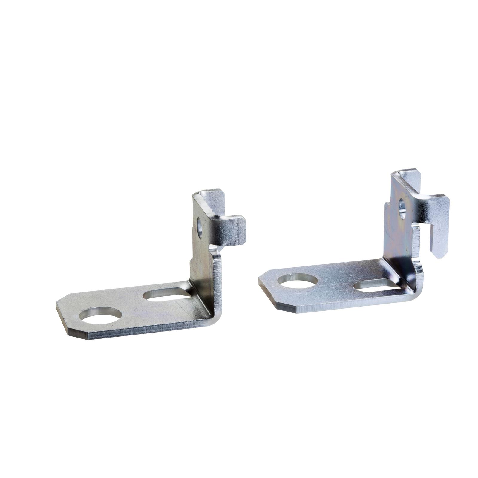 Brackets for fixing the plinth to the floor, OLN/CMO, Spacial 6000 and 18500, steel