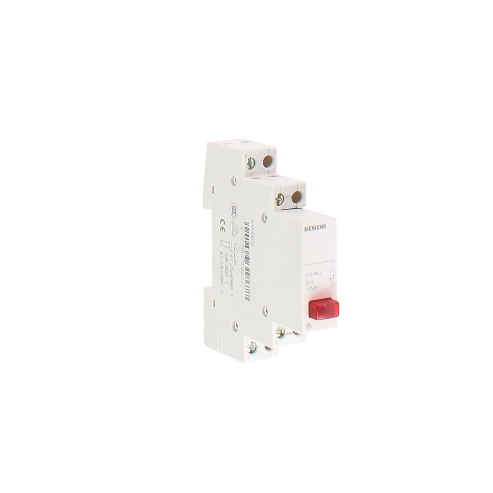 PUSHBUTTON 1NO/1NC 20 A