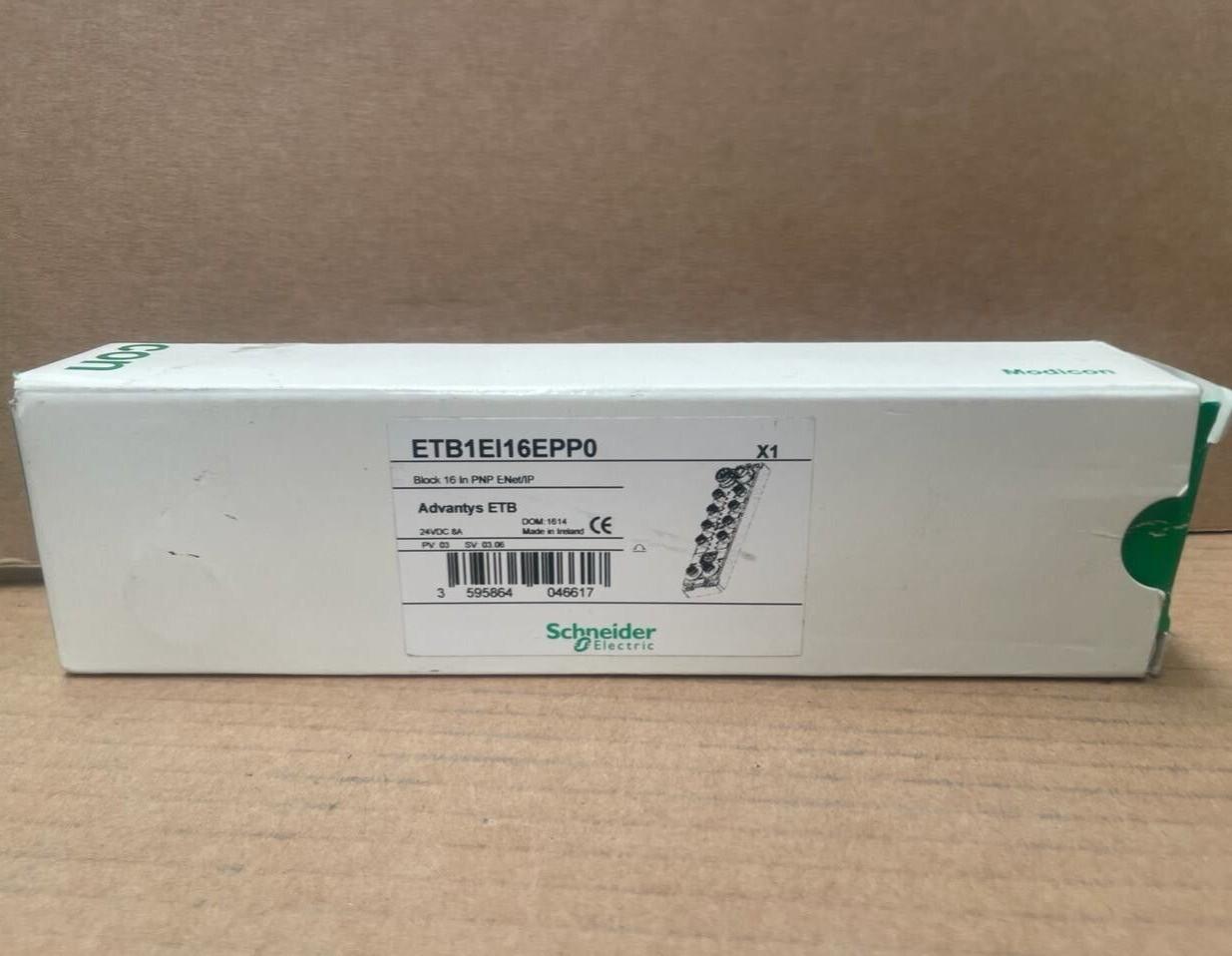Advantys ETB ETB1EI16EPP0 Block 16 in PNP ENet/IP-
