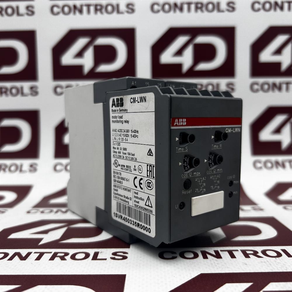 CM-LWN Motor load monitor, 2x1c/o L1-L2-L3=500VAC, L1/k-L1/l=5A,110-130VAC