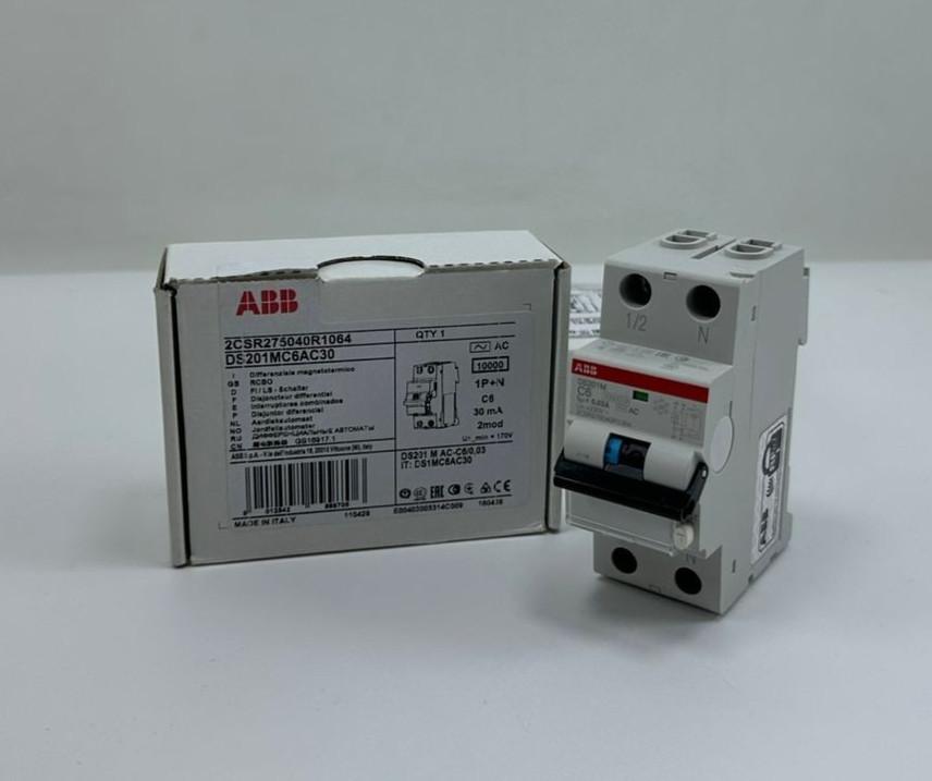 DS201 M C6 AC30 - RCBO