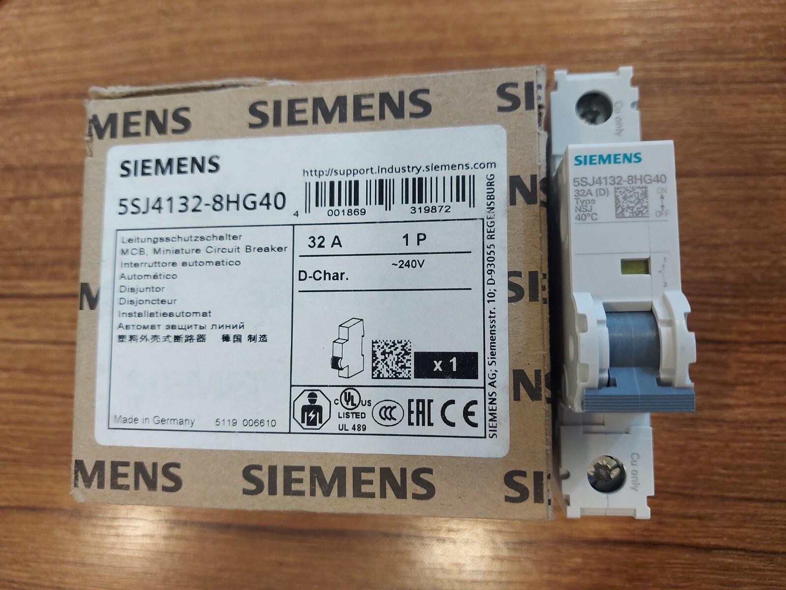 MCB 5SJ4 1P 240V 32A SAME PH 10K D-TRIP
