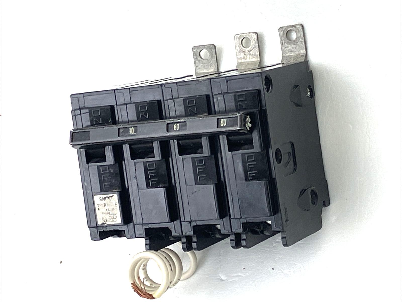BREAKER 80A 3P 240V 22K BLH 120V SHUNT