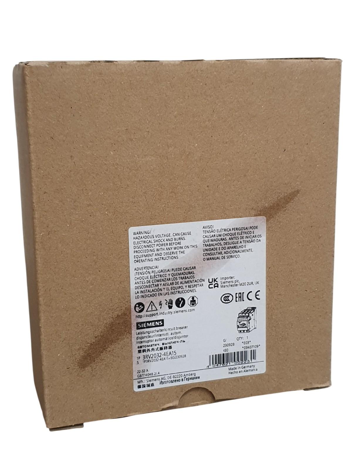 MSP S2 CLASS 10 22-32A SCREW 1NO/1NC AUX