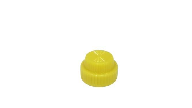Lens, Harmony 9001K, Harmony 9001SK, polycarbonate, fresnel, yellow, grooved lens, 30 mm, for pilot light