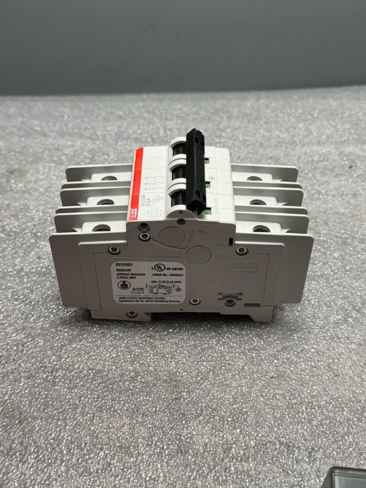 UL489 MCB 3P K 8A 480/277