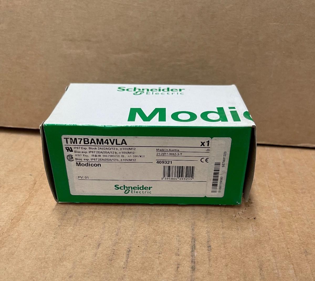 Analog I/O expansion block, Modicon TM7, IP67, 2 AI/2AO, +/-10 V, M12 connector