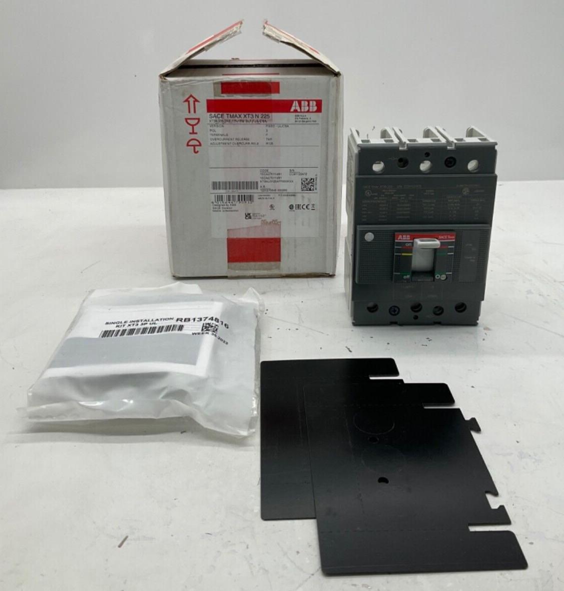 XT3N 225 TMF 125-1250 3P F F UL/CSA