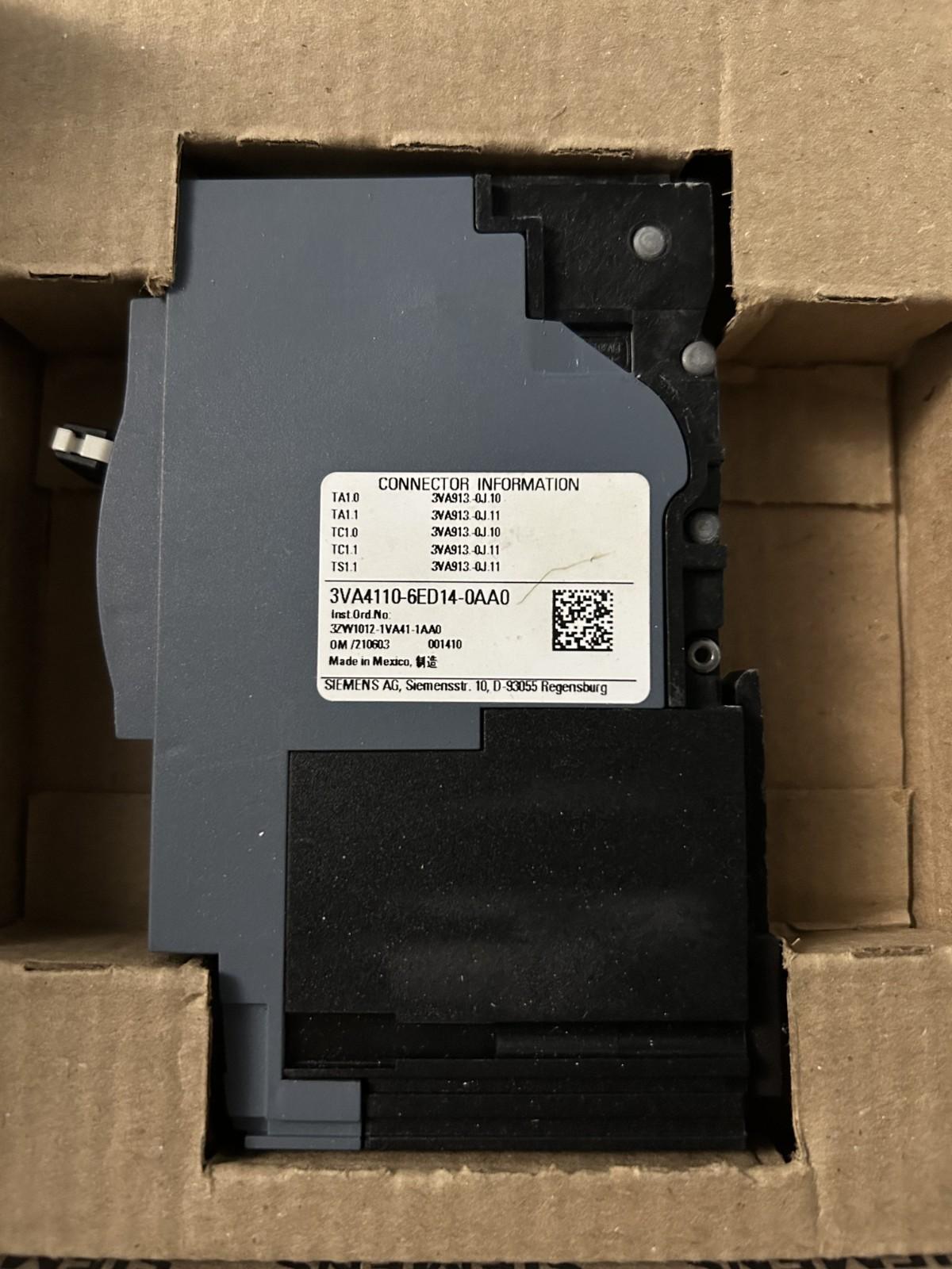 BRKR 3VA41 1P 100A 65KA FTFM LD LUG