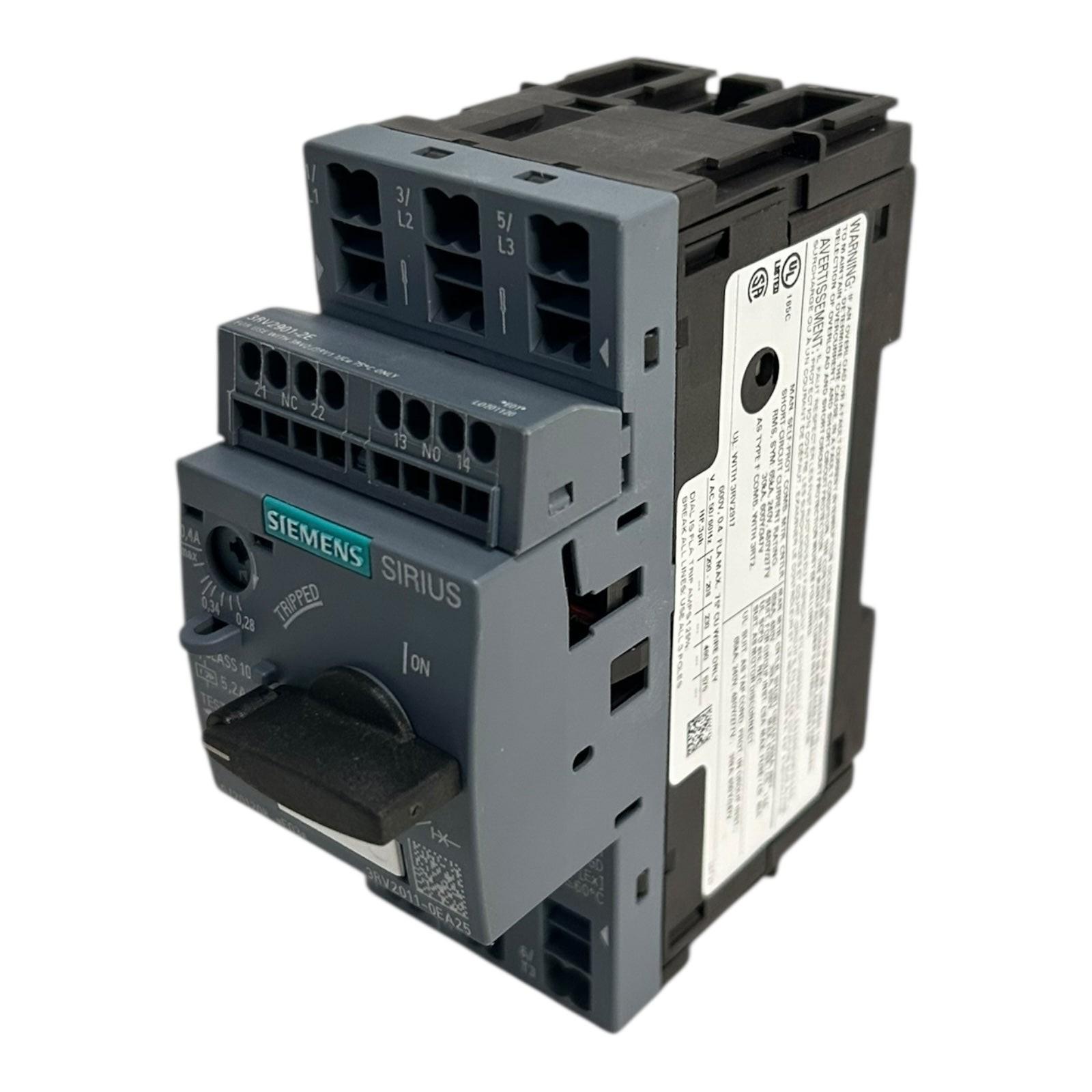 MSP S00 0.28-0.4A AUX 1NO 1NC SPRING