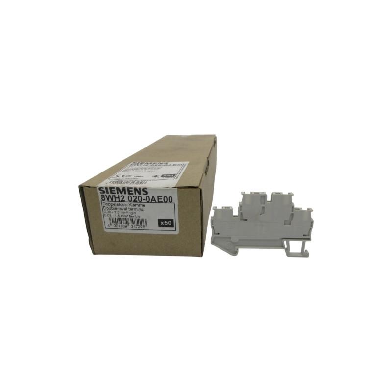 TERM BLOCK, SPRING, 2-TIER, 1.5, GRAY, 2POLES