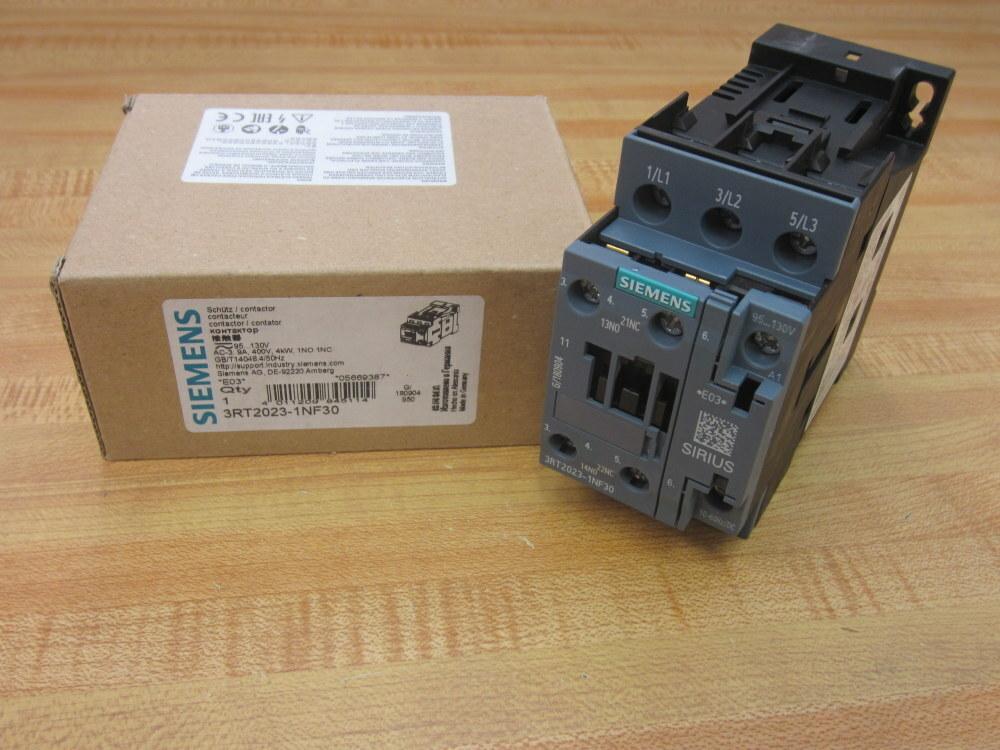 CONTACTOR S0 9A 130VDC 1NO/1NC SCRW