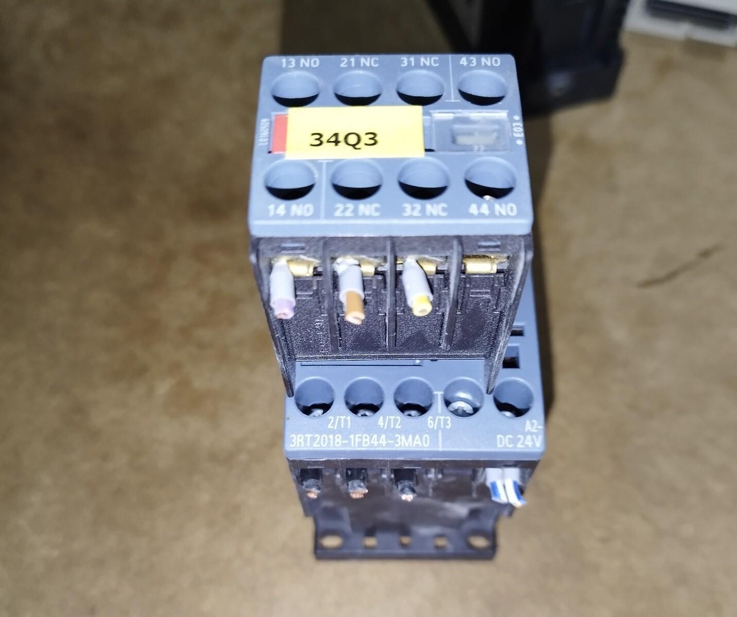 CONTACTOR S00 16A 24VDC 2NO/2NC SCRW