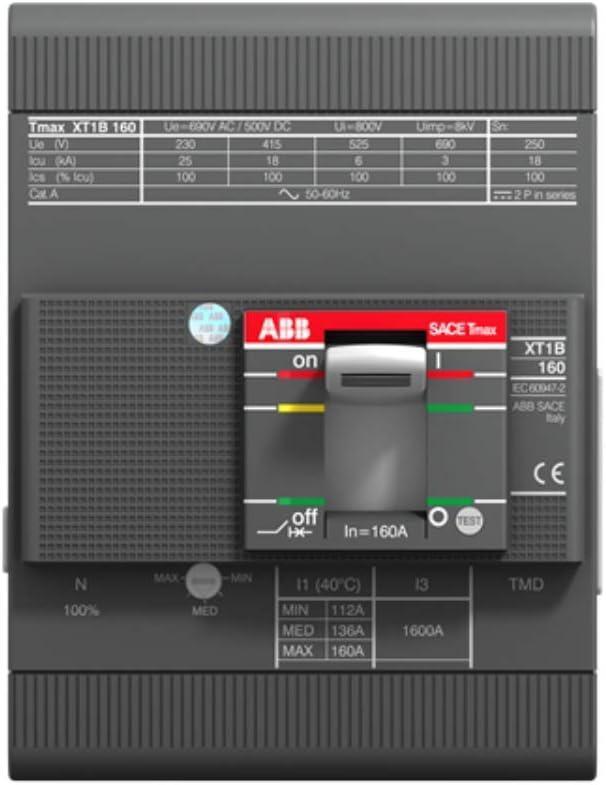 XT2N 160 Ekip LS/I In=160A 4pFF InN=100%