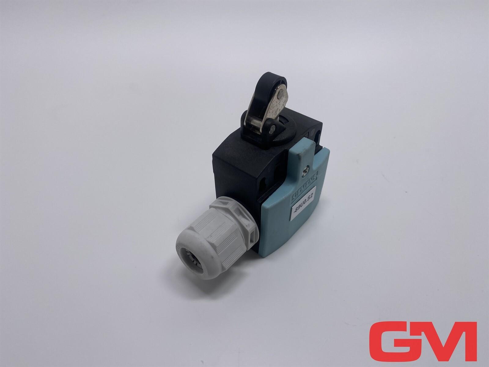 LIMIT SW, METAL ROLLER LEVER, 1NO+1NC, 2M20