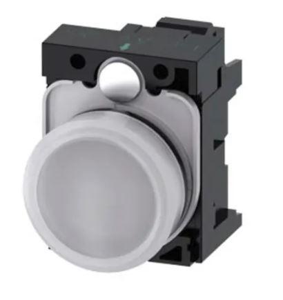 INDICATOR LIGHT, LED WHITE, 230V AC