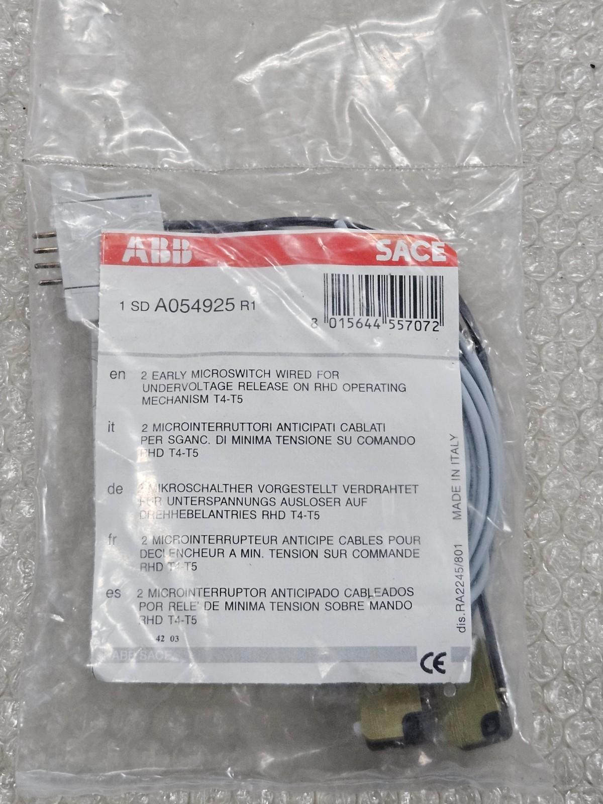 AUE T4-T5 250Vac/dc 2 EARLY CONTACTS