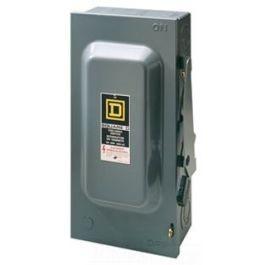 Safety switch, general duty, non fusible, 200A, 3 pole, 60hp, 240VAC, NEMA 1