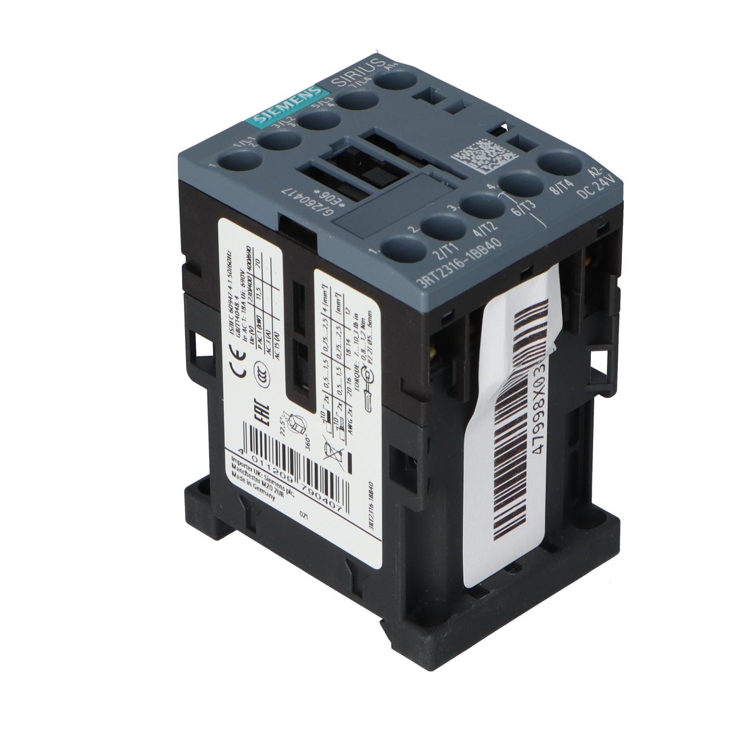 CONTACTOR RES S00 18A 24VDC 4NO SCRW