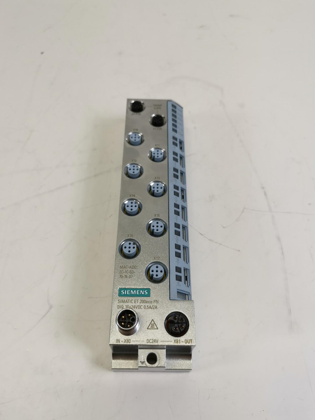 ET 200eco PN, DIQ 16x24V DC/0.5 A/2 A
